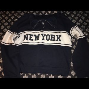 Cropped New York Sweater